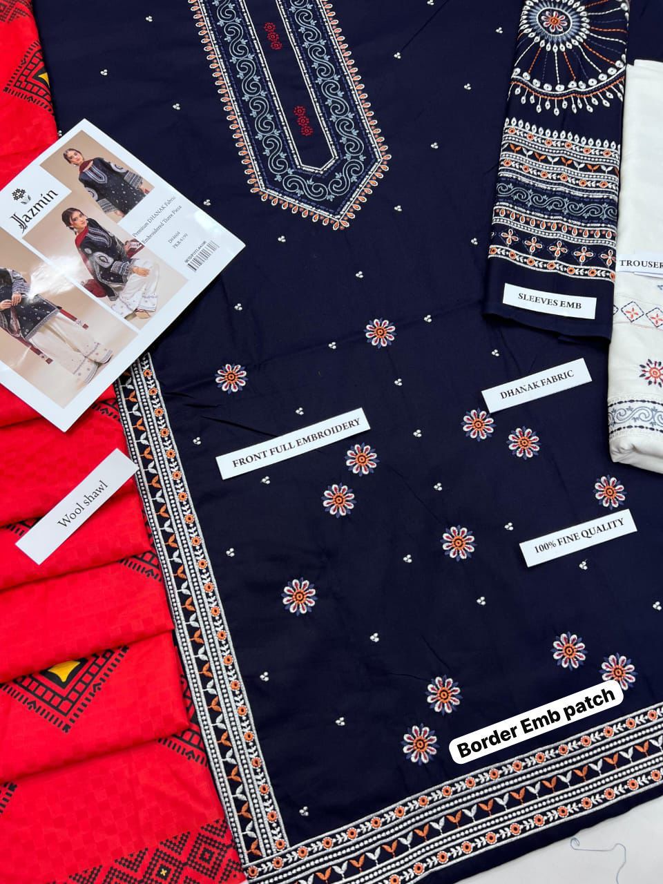 LL 126 ( 3PC Unstitched )