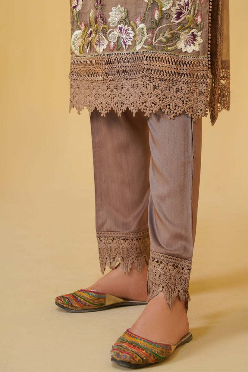 LL-108(3PC Stitched  Embroidered)