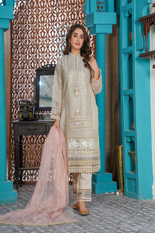 LL-109 (3PC Stitched) Libas-e-luxe