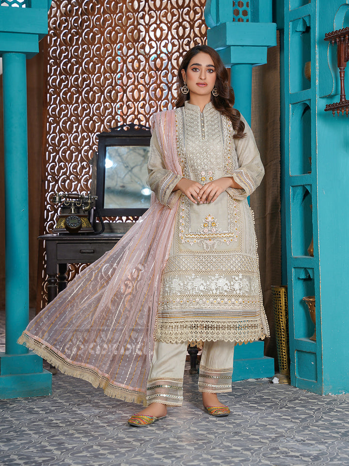 LL-109 (3PC Stitched) Libas-e-luxe
