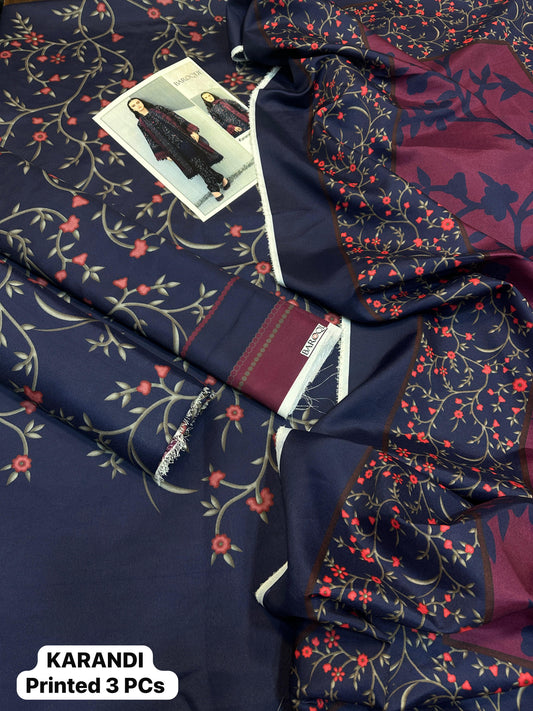 LL-142( 3PC Unstitched)