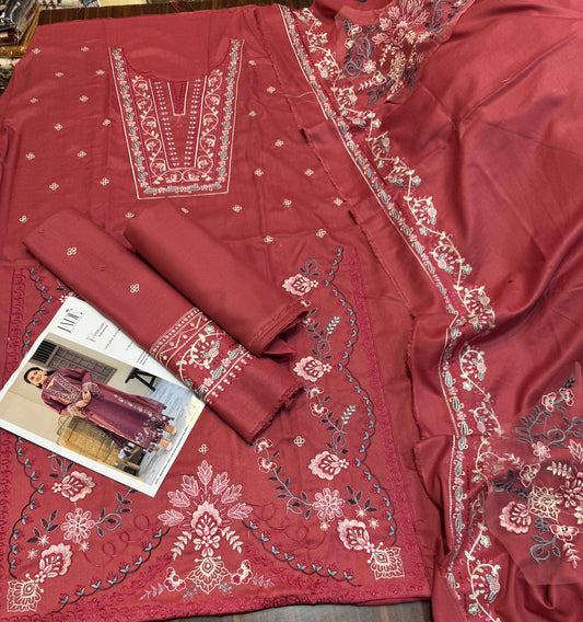 LL-145( 3PC Unstitched)