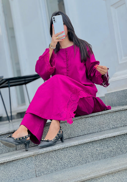 LL-102(3PC Stitched Long Kurta)