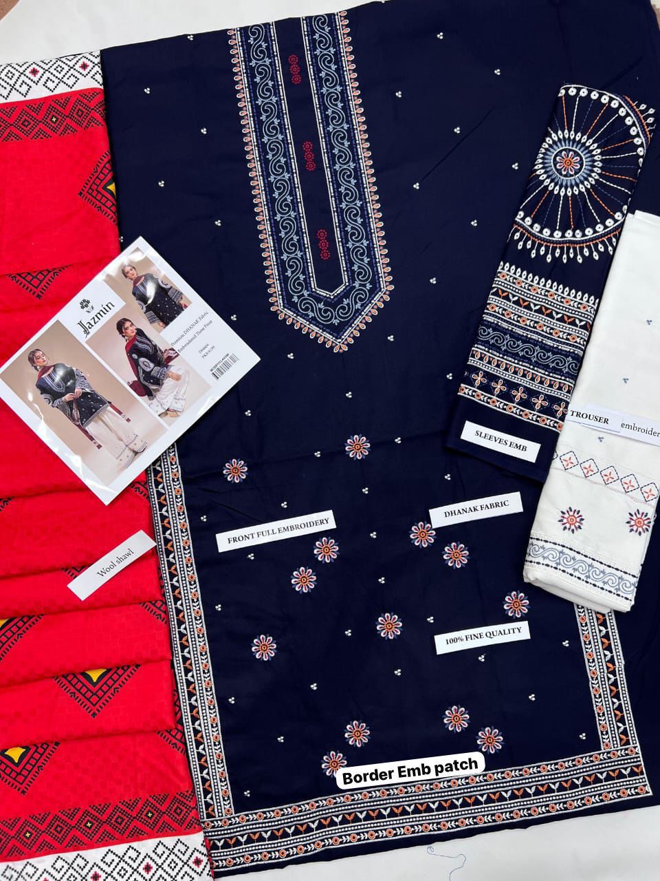 LL 126 ( 3PC Unstitched )