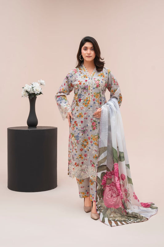 LL-117 (3PC Stitched Stitched Print)