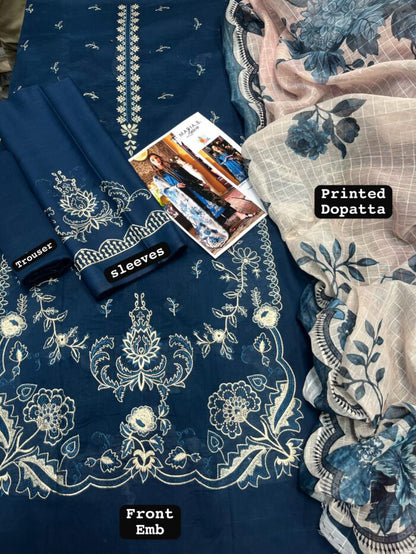 LL-124(3PC UnStitched)