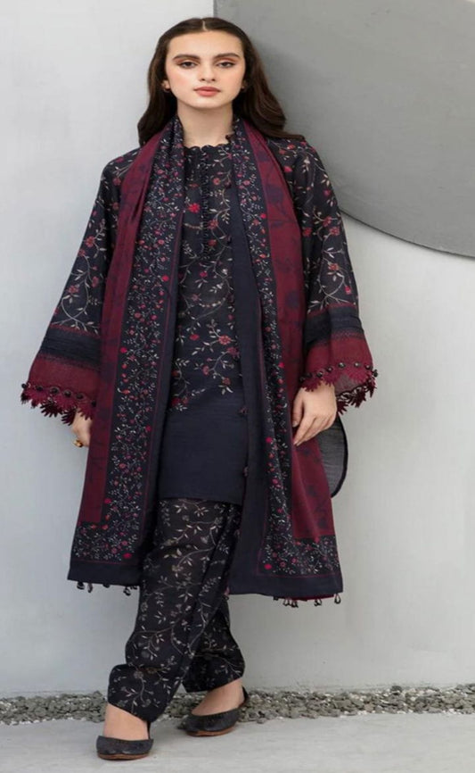 LL-142( 3PC Unstitched)