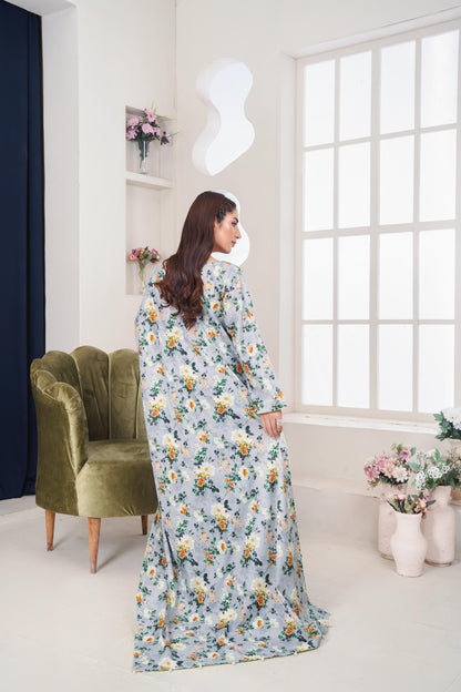 LL-111 (3PC Stitched Print) Libas-e-Luxe