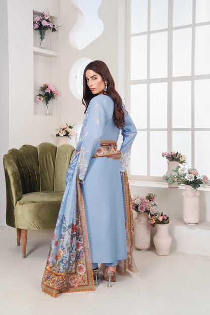 LL-115 (3PC Stitched Embroidered ) Libas-e-Luxe