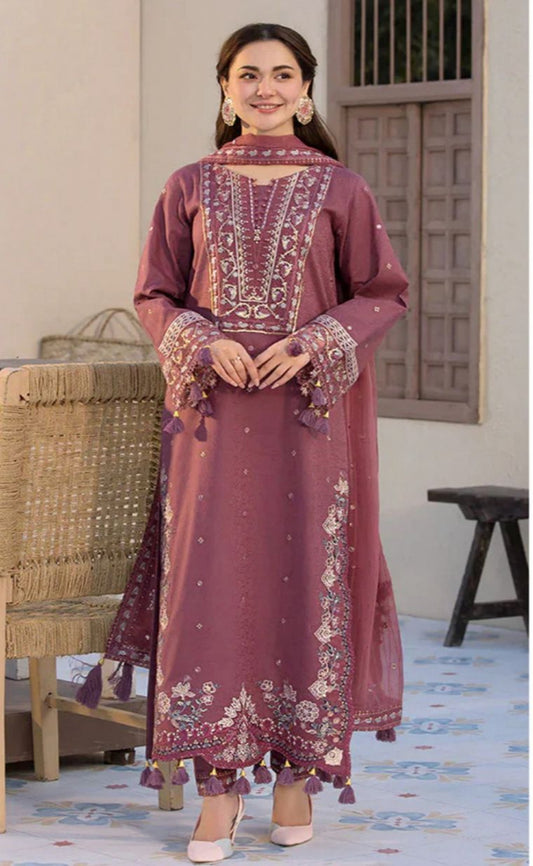 LL-145( 3PC Unstitched)