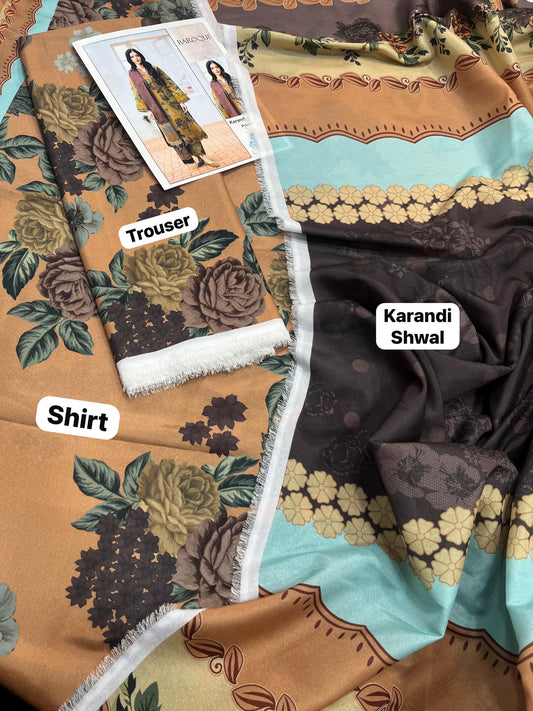 LL-143( 3PC Unstitched)